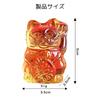 Beckoning Cat Crystal Glass Feng Shui Good Luck Cat Brings Good Increases Financial Promotes Business Decorative Small Item Charm, Item, Figurine,