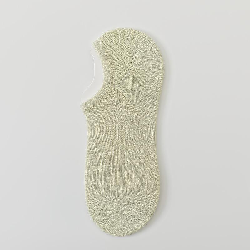 Men s Summer Breathable Antibacterial No-Show Socks with Mushroom Fiber One Size - Natural Antibacterial Mushroom Fiber