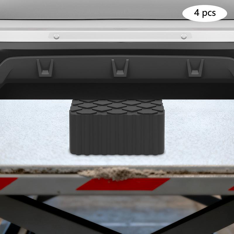 Solid Rubber Auto Lift Pads Lift Block Spacer Pad for Car Lifts Universal Rubber Lift Pad 4pcs