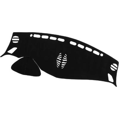 Car Dashboard Cover Compatible for Nissan Murano 2015-2019, Protective Polyester Black Center Console Interior Trim Dash Cover Mat Pad Vehicle