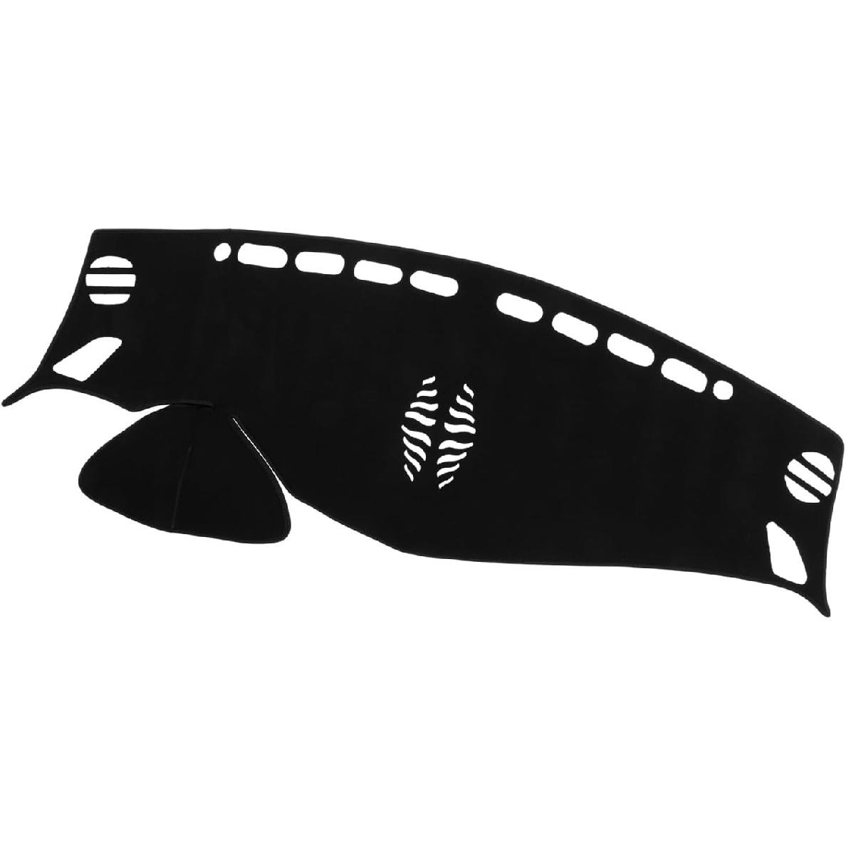 

Car Dashboard Cover Compatible for Nissan Murano 2015-2019, Protective Polyester Black Center Console Interior Trim Dash Cover Mat Pad Vehicle