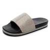 Sandales à plateforme Bling Été Femmes Pantoufle Nouvelle Mode Strass Dame Pantoufle de Plage Chaussures Tongs Slides Talons Hauts WSH3646