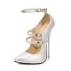 Metal Heel Nightclub Fun Bed Plus Size High Heels Stiletto 16cm  Super High Heels Sexy for Party WZ