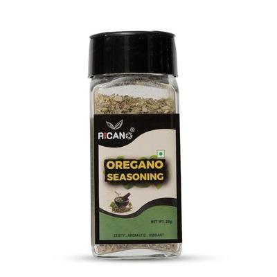 Ricano Oregano 20 g | 100% Reines Kraut | 20 g Nettogewicht. | Italienische Würzmischung | Pizza-Belag | Pasta-Geschmacksverstärker (20 g, Packung mit 1)