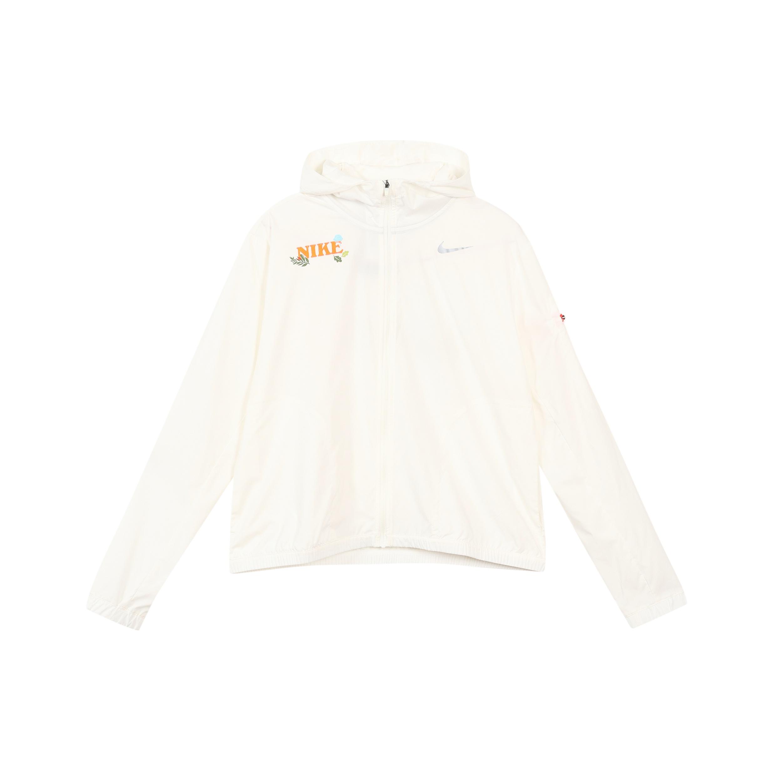 Nike SS23 Women ss Letter Logo Hooded Jacket White FN3710-133 XL