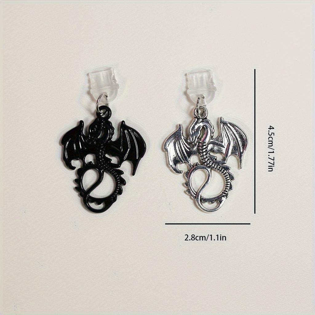 Flying Dragon Pendant Keychain Phone Dust Cover Decorative Accessory Suitable for IPhone for Samsung Type-C Charging Port