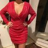 ins European and American women's clothing sexy V-neck sequined hip skirt temperament socialite party dress Spice girl tight dress