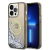 Etui Do iPhone 14 Pro Max Karl Lagerfeld Liquid Glitter Czarne