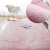 Soft Modern Pink Rugs Shaggy Fluffy Living Room Plush Carpets for Children Bedroom Bed Floor Foot Mats Nursery Kids Play Rugs