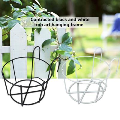 Supporto per fiori da parete, resistente alla ruggine, portavasi per piante, portante, per balcone