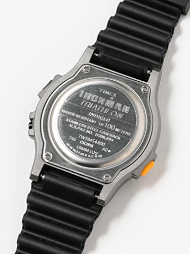 BEAMS Watch TIMEX IRONMAN 8 LAP Men's BLK/ORANGE FREE 11480535969 11480535969 11480535969