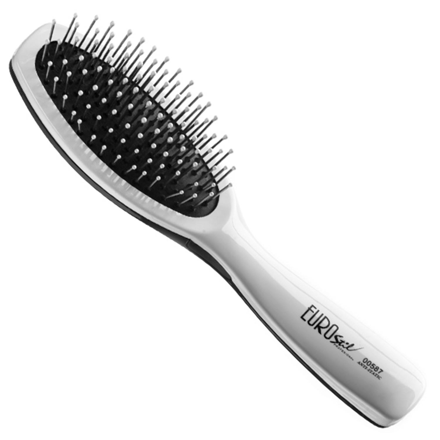 

Eurostil Goma Fuelle Cepillo Bicolor-Anti-Estatico Pequeо 1ун