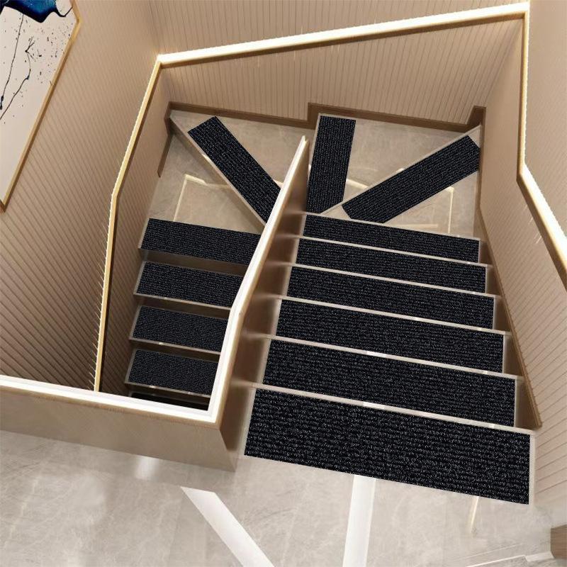1pc Non-Slip Carpet Stair Treads Mats 20x80cm Self-adhesive Machine Washable Home Improvement Decoration Products