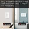 Upgraded 4 Gang Wi Fi Smart Touch Switch Easy Pairing Multi Control Association Backlight ON  OFF APP Control Voice
