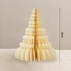 2026 Christmas Tree Honeycomb Ball 3D Folding Christmas Tree Ornament Desktop Decoration  for Xmas Navidad Happy New Year Decor