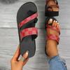 Fashion 2025 New Patchwork High Heels Slippers Women Summer Casual Clip Toe Sandals for Woman Non Slip Thick Soft Platform Slides Mujer