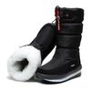 Fashion Women's Snow Boots Thick Plush Warm Women Winter Boots Fur Mid-calf Boots for Women High Top Cotton Shoes Non-slip Platform Boot