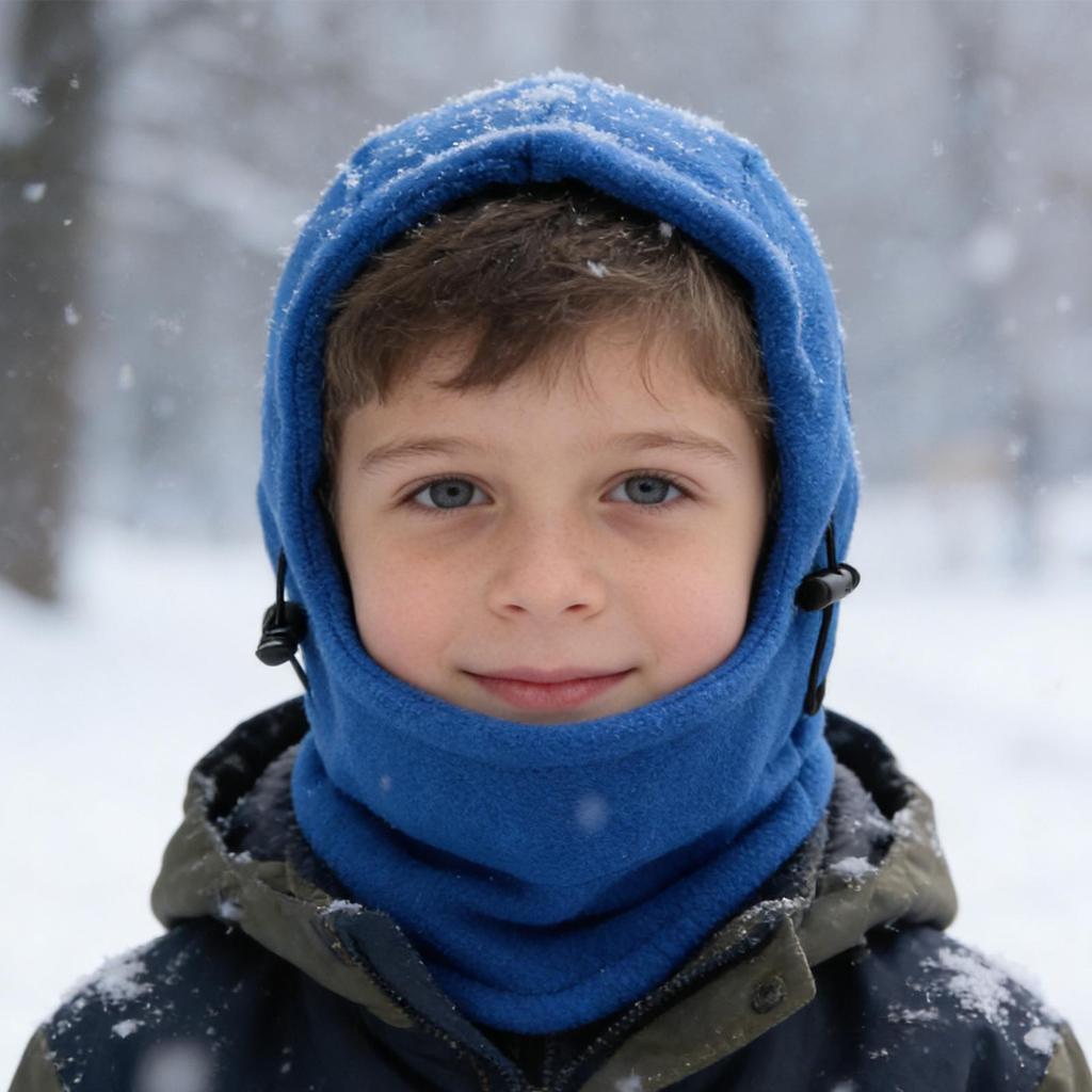 Ski Masque For Kids Warm Windproof Kids Winter Face Cover For Sports Enthusiast Boys Girls Children Pupils Bike Riding