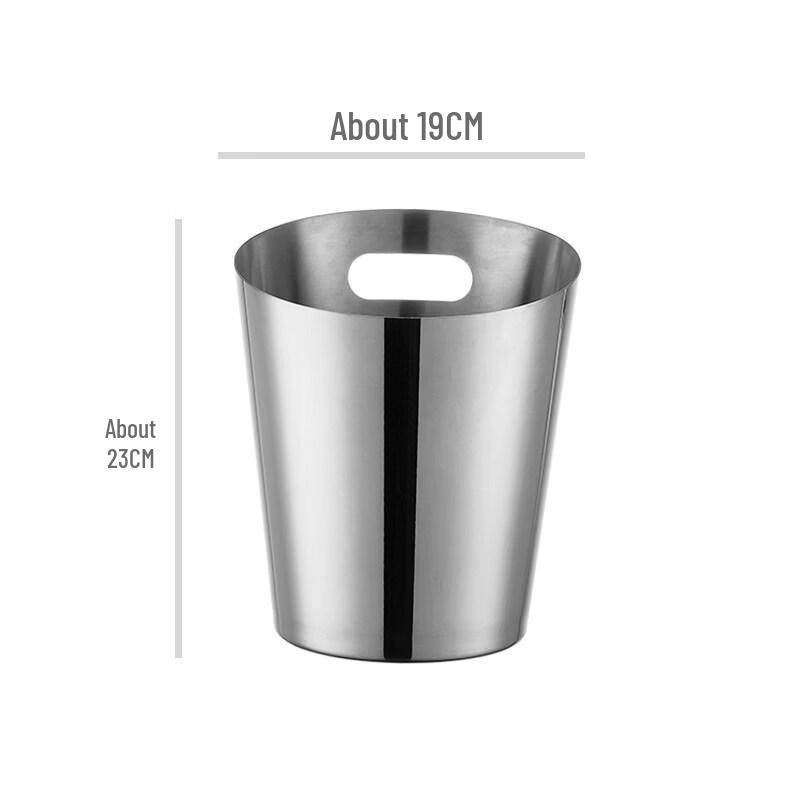 ZISIZ Commercial Stainless Steel Ice Bucket