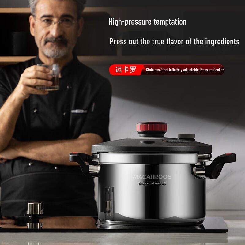 Micaro 304 Stainless Steel Pressure Cooker