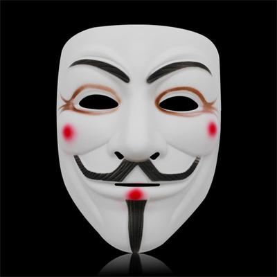 Hackers Mask  V For Vendetta Halloween Face Mask Costume Cosplay Party