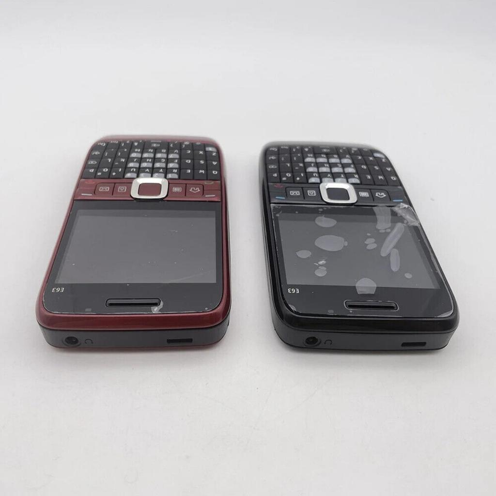 Refurbished Nokia E63 Unlocked QWERTY 3G WIFI Bluetooth FM Radio Original Mobile Phones