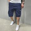 Men's Cargo Shorts Multi Pocket Relaxed Fit Drawstring Waist Casual Knee Length Shorts for Daily Wear