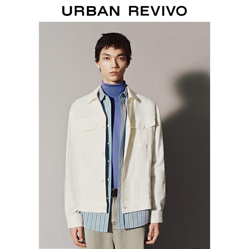 

Men s Textured Double Pocket Commuter Jacket L