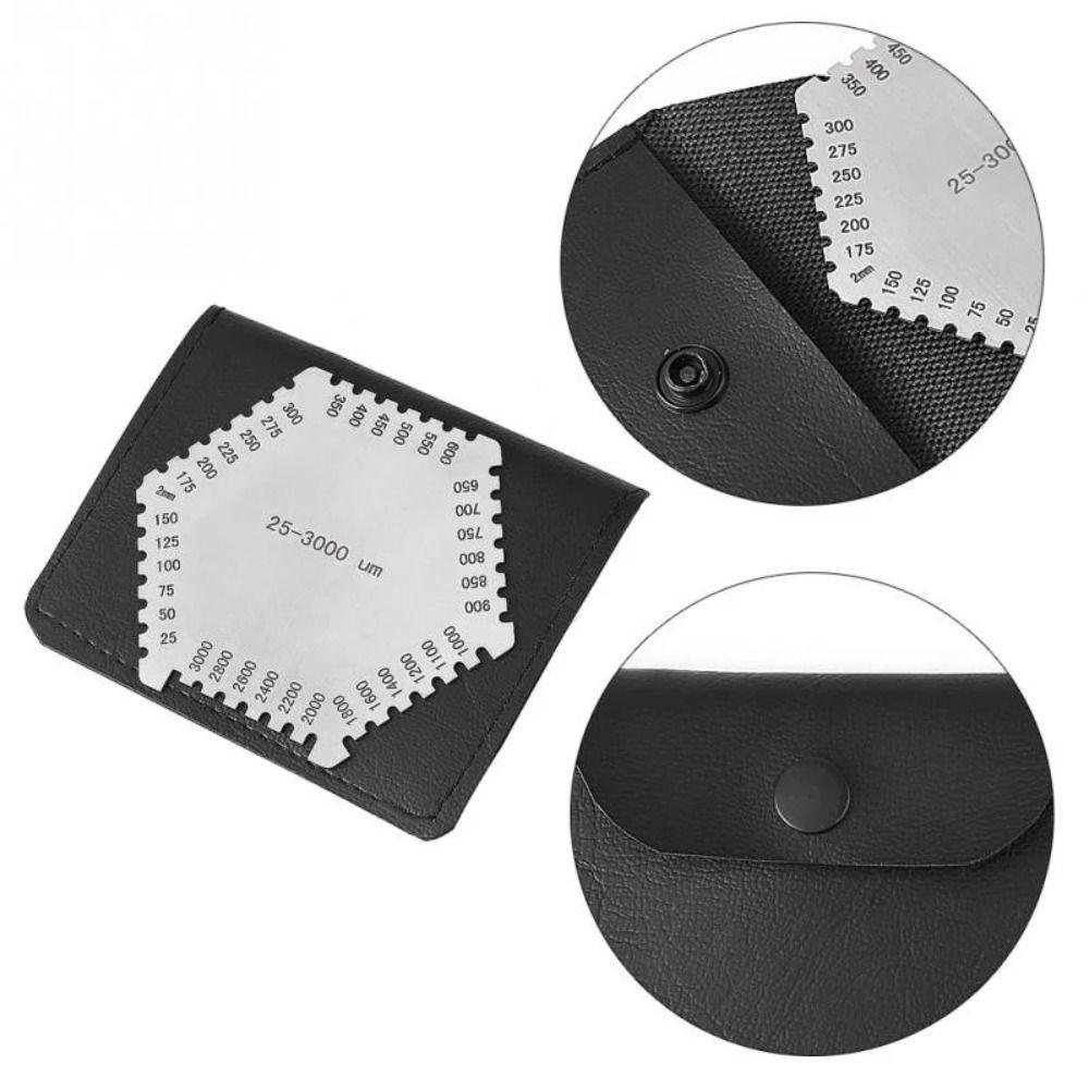 Paint Coating Wet Diaphragm Thickness Gauge Width Measuring Instruments  Construction Tools
