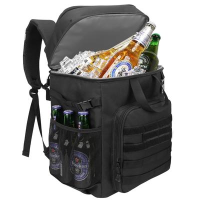 HP Hope 30L Cans Insulated Backpack Large Capacity Cooler Box Insulated Backpack Thermal Insulation Fishing Camping Cooler Box Cooler Bag Thermal