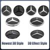 For Mercedes Benz Silver And Black Front Grill Newest 3D Style Emblems W176 W246 W205 W212 W207 W217 W251 R231 W166 X166 X156