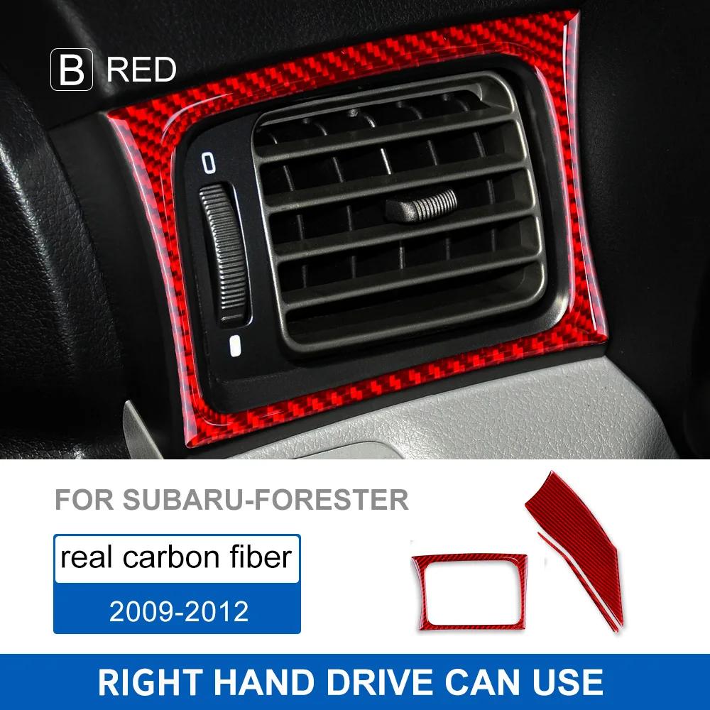 

Наклейка для Subaru Forester 2009 2010 2011 2012 Панель воздуховодов слева и справа на приборной панели Отделка Наклейка Углеродное волокно Автоаксессуары