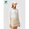 Fila Women's Knitted Long-Sleeve Golf Polo Shirt
