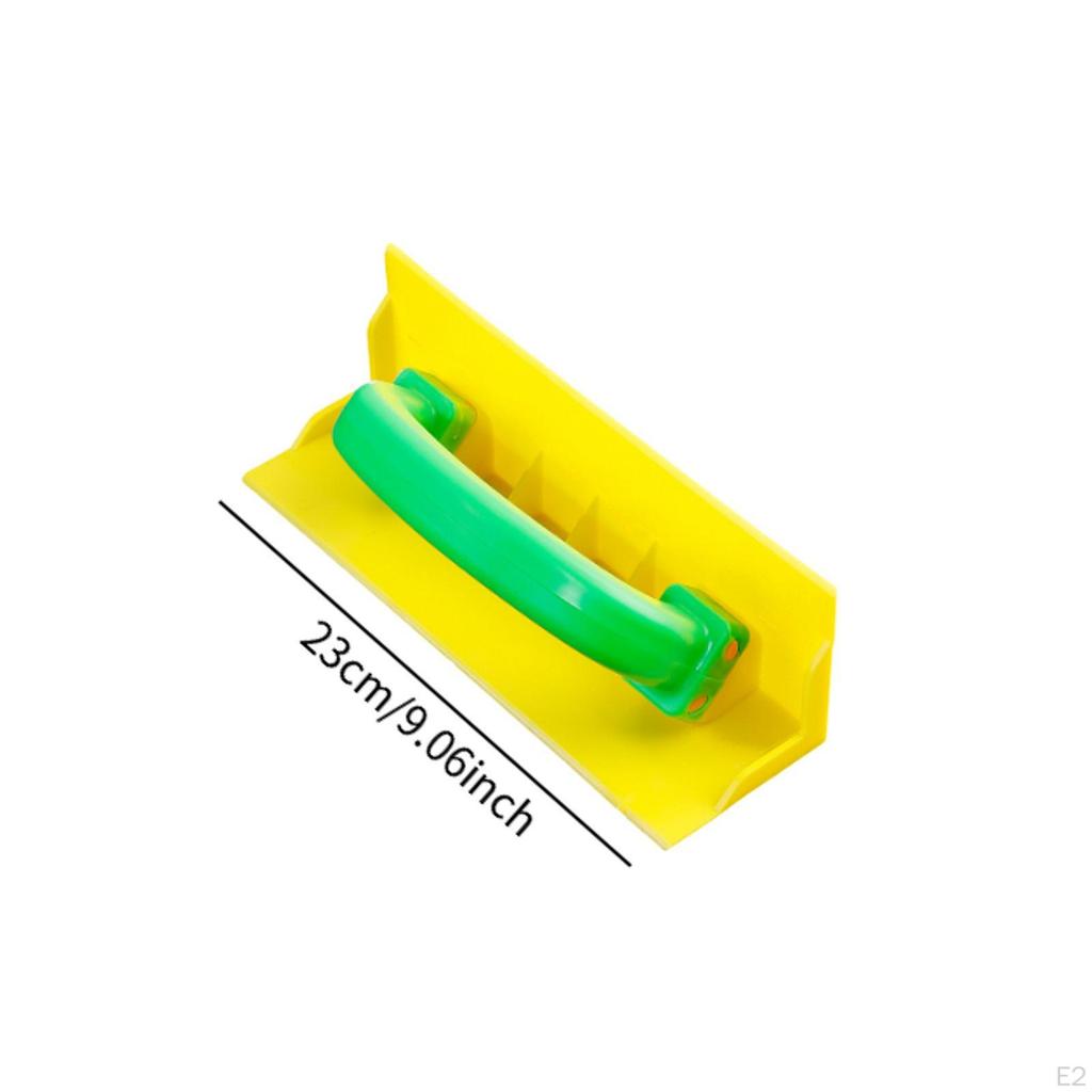 Concrete Edger for Drywall Corners, Professional Corner Trowel with Grip Handle