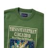 Thisisneverthat Basketball Hoop Knit Sweater Green