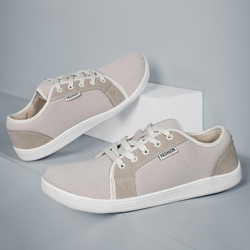 Fashion Summer Men's Tennis New Wide Head Breathable Mesh Sports Wide Version Flat Flat Casual Shoes Retro Fashion Mesh Shoes 2025