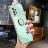 Soft Case Ring Plating Finger For Samsung Galaxy A22 A32 S20 S21 Huawei P50 P40 Honor 60 50 Redmi Note 11 10 Iphone13 12 11 Silicon Stand Holder Cover