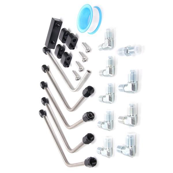 Stainless Steel Coolant Steam Crossover Pipe Kit for LS Engines (LS1, LS2, LS3, LS6, LS7, LSX)