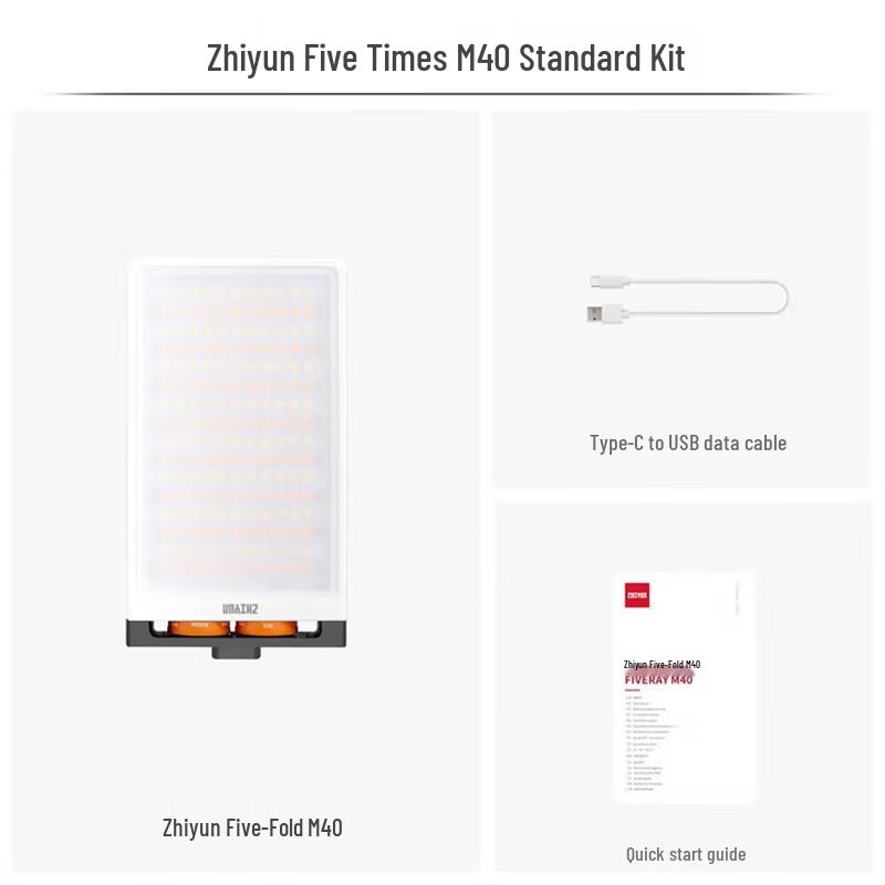 Zhiyun FIVERAY M40 Handheld LED Fill Light