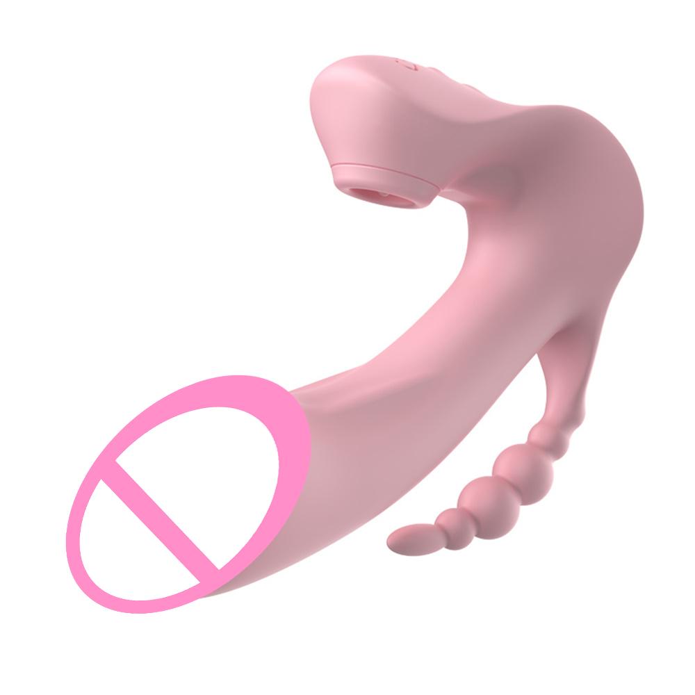 Tongue Licking Female Masturbator Wearable Vibrator Remote Control Clitoris G-Spot Anal Stimulator Massager Sex Toy For Women