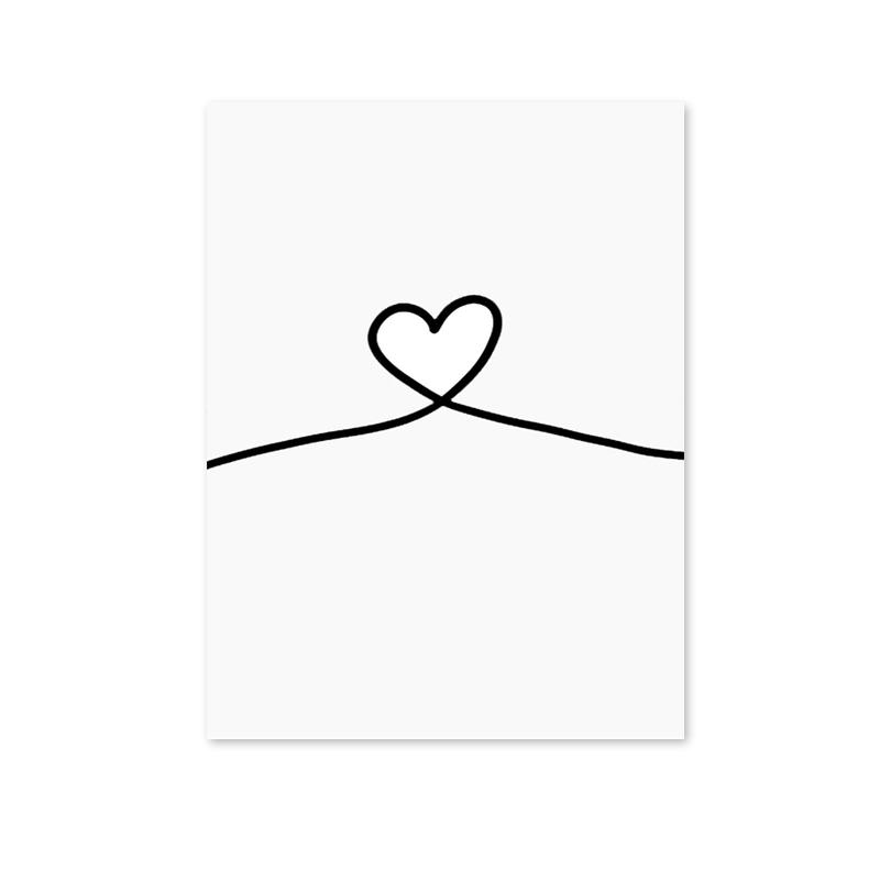 Schwarz-weißes romantisches Hand-in-Hand-Poster, Druck, Leinwandgemälde, moderne Liebeszitate, Wandkunst, Bild für Paare, Verliebte, Raumdekoration