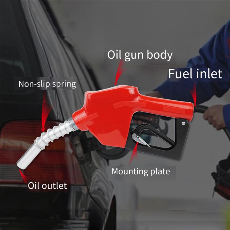Automatic Fuel Nozzles 3/4Inch, With 360° Swivel Joint, 13/16Inch (OD=20Mm) Spout