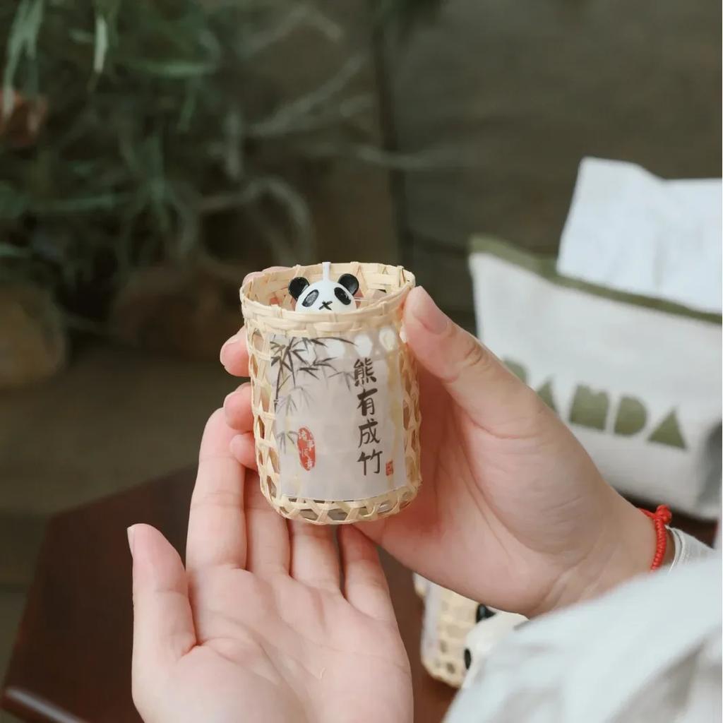 New Chinese Panda Aroma Candle Living Room Table Tabletop Decoration Home Scent Ambiance Decoration Room Art Aesthetics