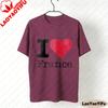 I Love France TShirt France Tourist Souvenir Clothing French Lover Gift Shirt Unisex Fashion Casual Crewneck Cotton Tee Tops