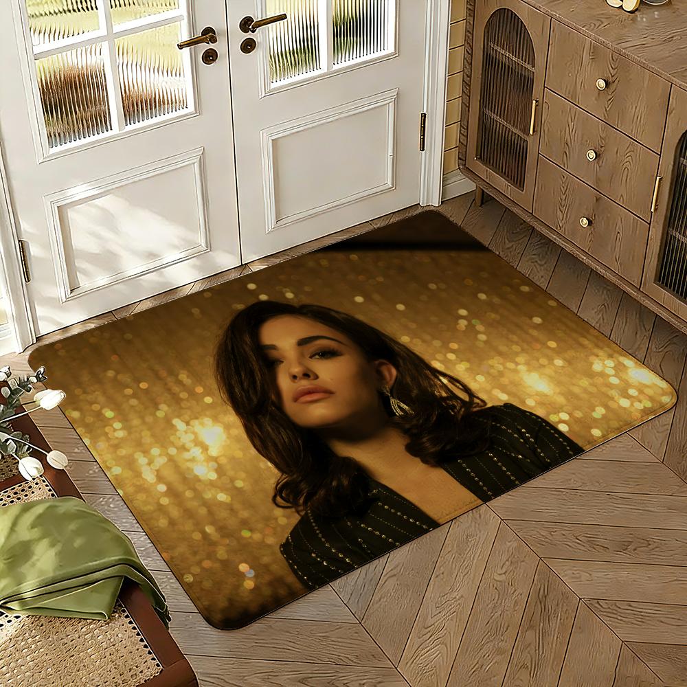 Singer Madison Beer Floor Mat Soft Thickened Absorbent Non-Slip Bedroom Living Room Door Mat Home Decor Flannel Rugs