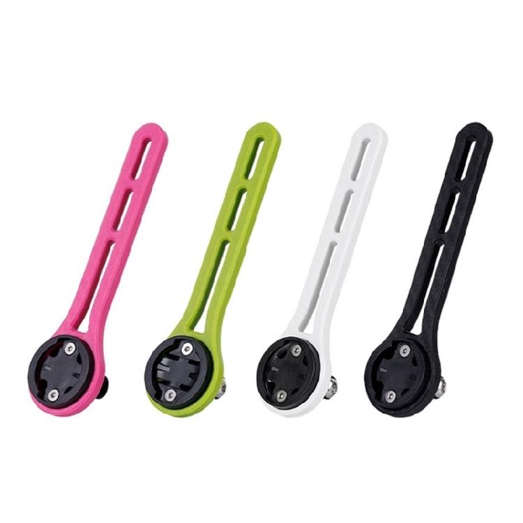 Road Bike Computer Holder Adjustable Out Fronts Bike Extension Bracket Light Stands Cycling Stopwatches Speedometer Rack