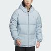 Adidas Originals FW24 Puff Down Jacket Series Warm Reversible Sports Loose Hooded Duck Down Cotton Coat Men Jackets Dark-Gray JD3751