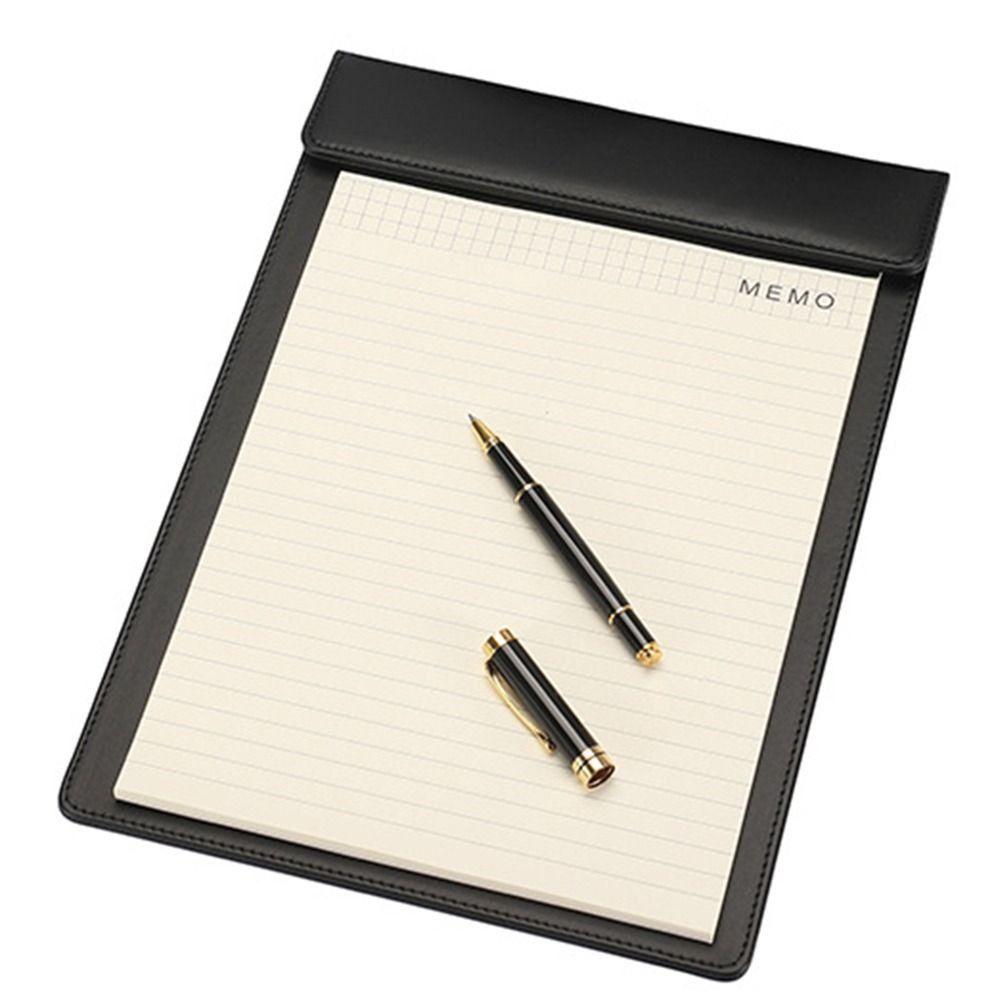PU Leather Writing Board A4 Writing Pad Letter Size Paper Folder  Restaurant