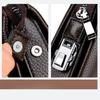 Men's lychee pattern business clutch bag