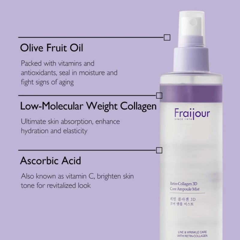Fraijour Retin Collagen 3D Core Ampoule Mist 200ml